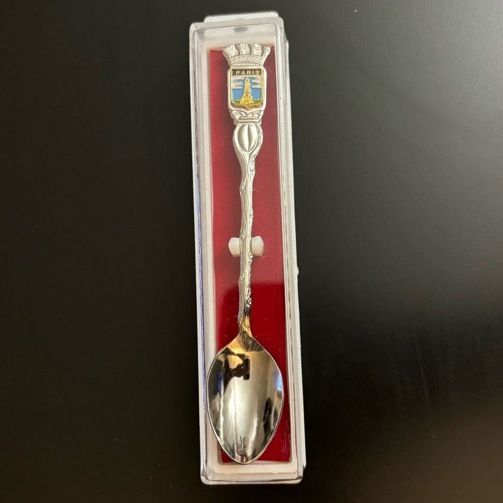 Eiffel Tower Paris Souvenir Spoon